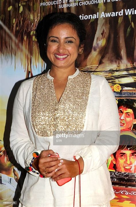 Indian Bollywood Film Actress Divya Dutta Poses At The Special News Photo Getty Images