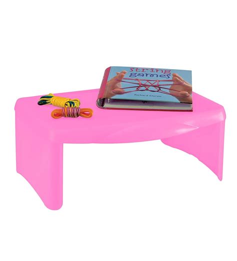Kids Folding And Portable Lap Desk With Storage Pink