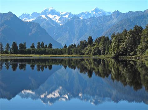 Lake Matheson Lake In New Zealand Thousand Wonders