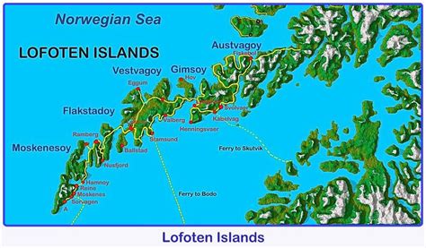 The geography map of tinos island, in the archipelago of the cyclades islands. Lofoten map : Photos, Diagrams & Topos : SummitPost