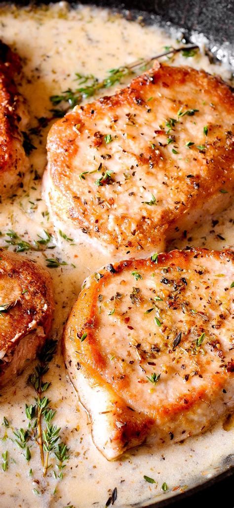 When cycle is complete let naturally release. Pork Chops in Creamy White Wine Sauce in 2020 | Creamy white wine sauce, White wine sauce, Pork ...