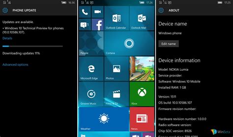 Windows 10 Mobile Recibiría La Build 10586107 Vía Windows Insider