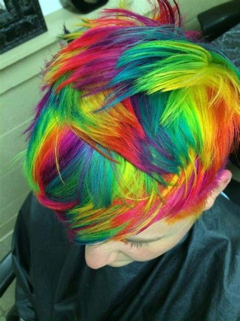 Check Out The Tie And Dye Technique Tie Dye Hair Men