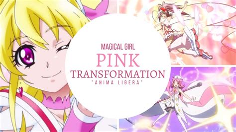Magical Girl Pink Transformation Anima Libera Youtube