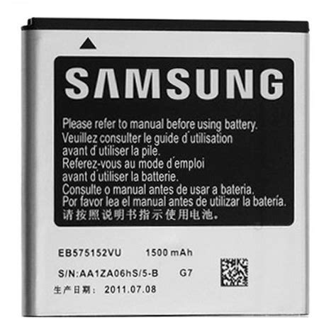 bateria samsung s eb575152vu | Baterias samsung, Samsung, Moviles samsung