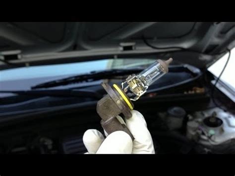 The low beam of my headlight got busted. Tutorial: Replace 2004 Honda Civic Headlight Bulb - Driver ...
