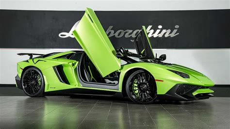 1 Of 500 Lamborghini Aventador Sv Roadster For Sale Motorious
