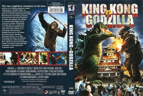 In theaters and streaming exclusively on @hbomax* march 31. King Kong Vs Godzilla (2005) R1 DVD Cover - DVDcover.Com