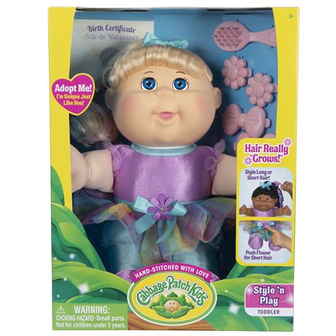 Buy Cabbage Patch Kids Deluxe Toddler Style ‘n Play 11 Inch Cpk Doll