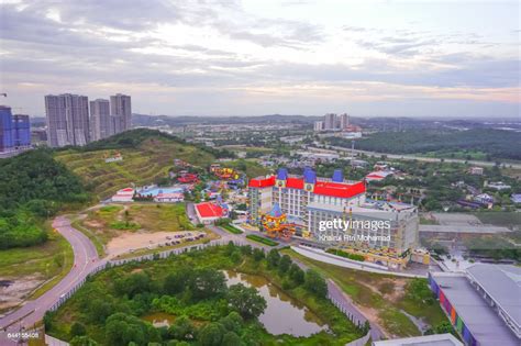 Johor Malaysia December 21 2016 Aerial View Of The Legoland Malaysia