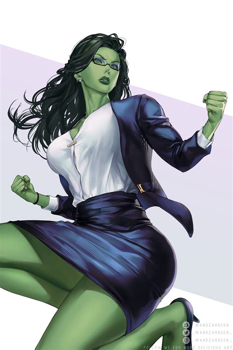 She Hulk Marvel Zerochan Anime Image Board