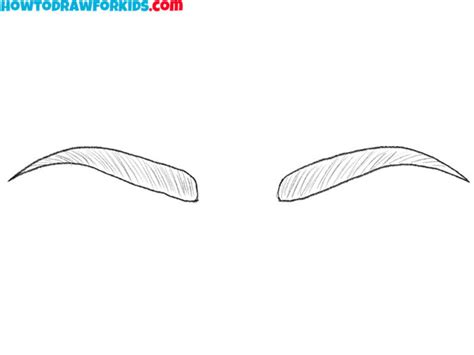How To Draw Anime Eyebrows Easy Drawing Tutorial For Kids