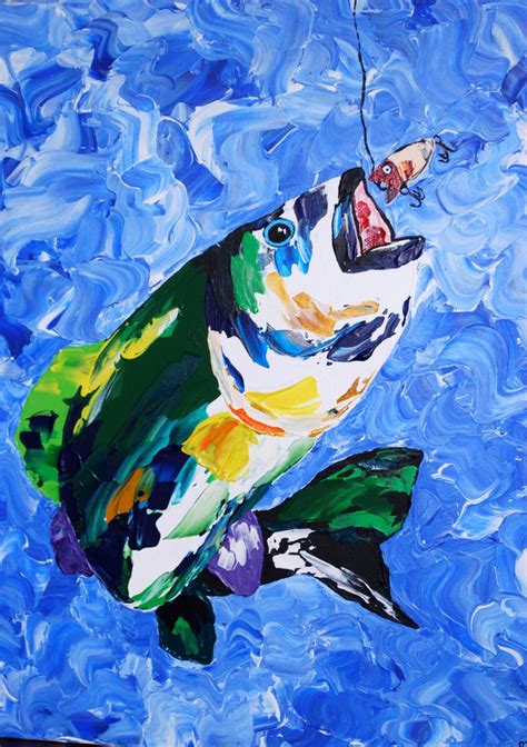 54 Besten Fische And Malerei Bilder Auf Pinterest Fische Fisch Kunst