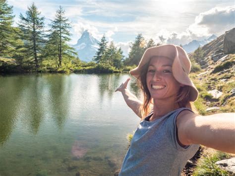 Selfie Matterhorn Stock Photos Pictures And Royalty Free Images Istock