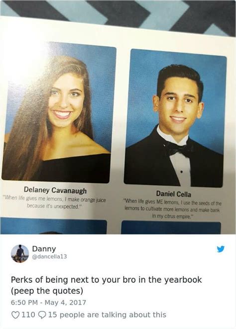 50 Of The Most Hilariously Sarcastic Yearbook Quotes Kueez In 2021