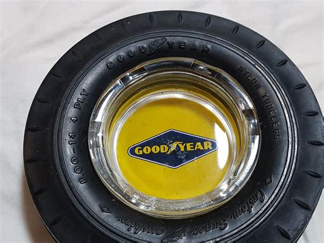 Goodyear Tire Ashtray Yellow Schmalz Auctions