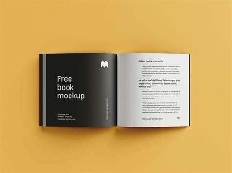 Black Psd Square Book Mockup Free Information Bswigshoppe