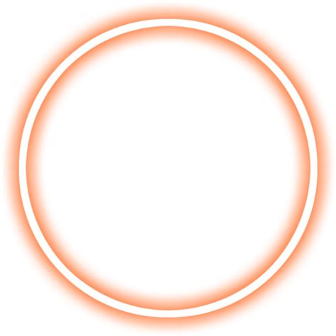 Transparent Background Neon Circle Png