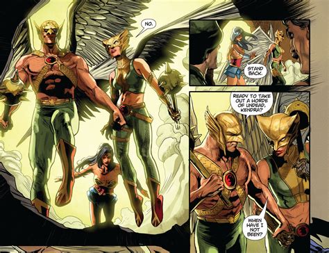 Hawkman And Hawkgirl Dceased Comicnewbies
