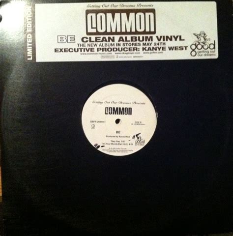 Common Be Clean Album Vinyl 2005 Vinyl Discogs