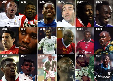 Previous Winners Of The Bbc African Football Of The Year Award Bbc Sport