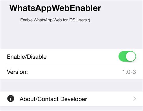How To Enable Whatsapp Web Via Iphone