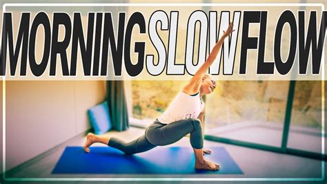 Morning Slow Flow Minute Morning Slow Flow Yoga To Start The Day Yoga With Heini YouTube