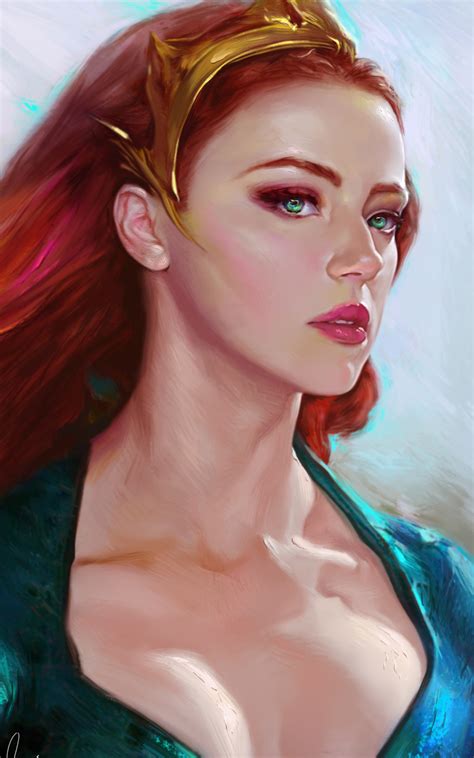 800x1280 Mera Amber Heard Art Nexus 7samsung Galaxy Tab 10note