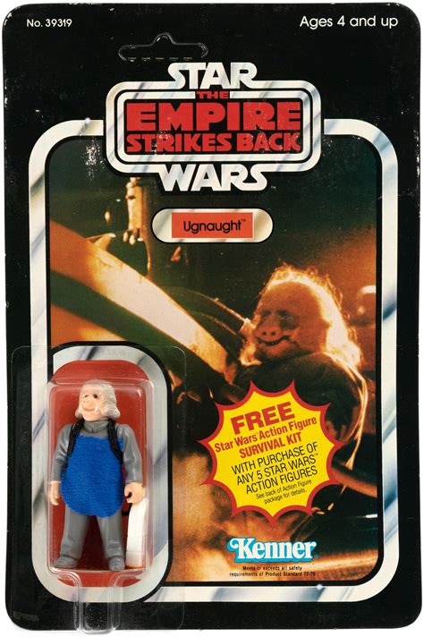 Hake S Star Wars The Empire Strikes Back Ugnaught Action Figure On Back A Card