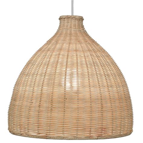 Rattan Lamp Shade 27 B Q Featured In Deluxe Interiors April 2015