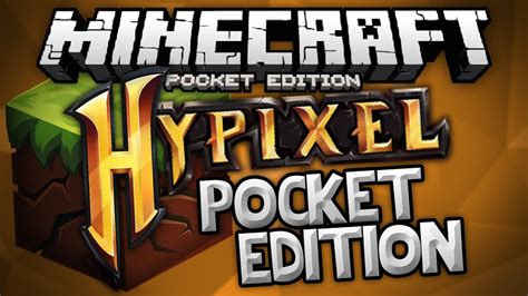 New Hypixel Server For Mcpe Hypixel Pe Minigames Server