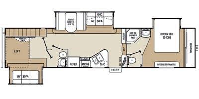 The forza r multi purpose room effortlessly converts from an eating area or. 2011 Coachmen Chaparral 355RLTS Fifth Wheel | Coachmen RV ...