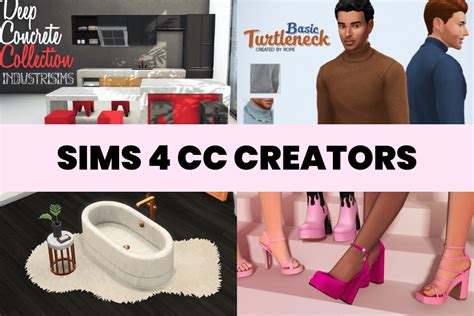 Discover The Best Sims 4 Cc Creators The Ultimate List Links Included
