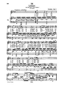 Pdf dinámico, con reproductor de audio que ejecuta una interpretación al piano de la litaniei de schubert. Litany, D.343 by F. Schubert - sheet music on MusicaNeo