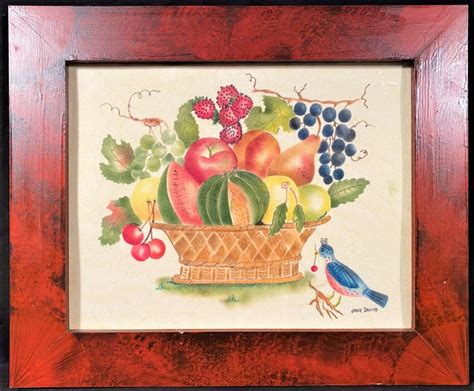 Sold Price Jane Davies Original Theorem Titled Fruit With Melons