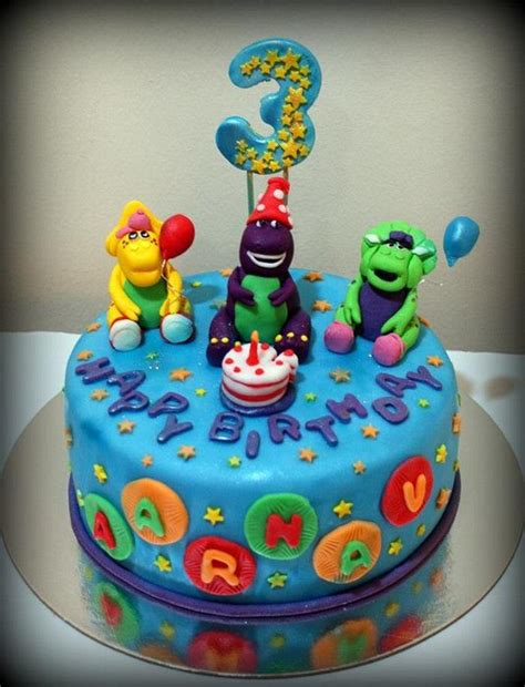 Barney And Friends Cake Decorated Cake By Val Santiago Cakesdecor