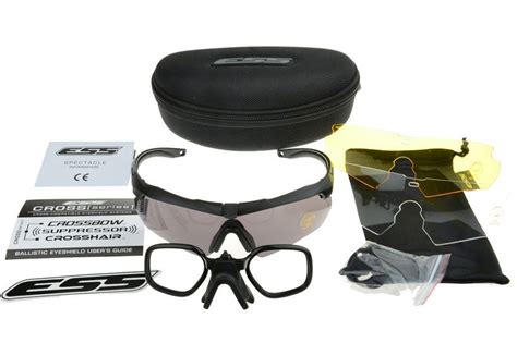 ess crossbow tr90 military goggles 3 5 lens polarized sunglasses bullet proof army tactial