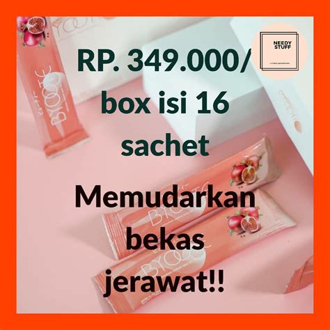 BYOOTE Suplemen Kecantikan Original - 1 Box isi 16 sachet ...