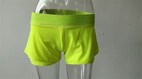 Shiny Latest Design Wholesale Booty Running Shorts Women Buy Shorts
