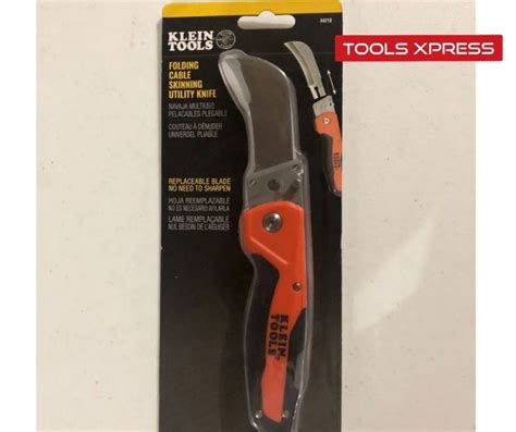 Klein Tools Folding Cable Skinning Utility Knife 44218 Lazada Ph