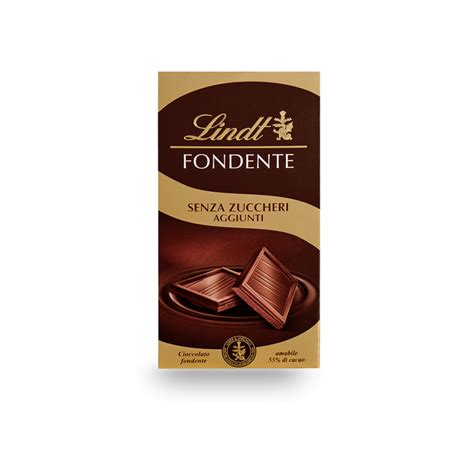 Tavoletta Cioccolato Fondente Senza Zuccheri 100g Lindt