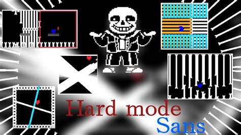 UNDERTALE Hard Mode Sans Fight Rebalanced by siki undertale ファンゲーム