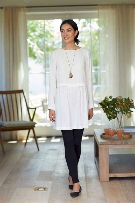 26 Tunic And Leggings To Look Cool Dresses With Leggings Outfits