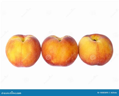 three peaches stock image image of bright health food 10085895