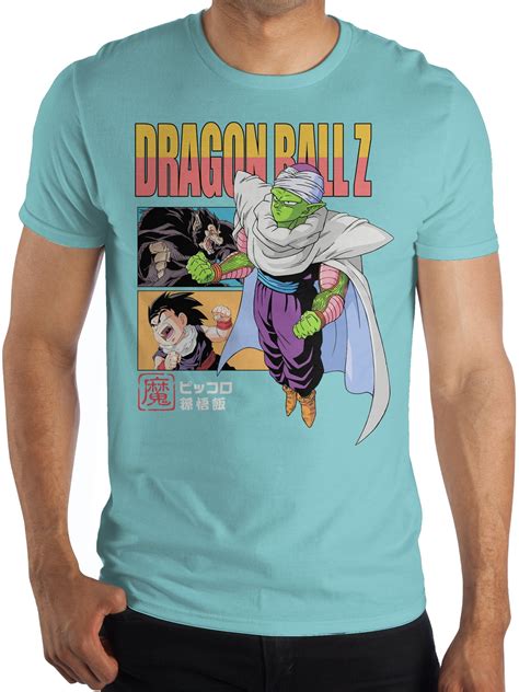 Mens Dragon Ball Z Short Sleeve Graphic T Shirt Celadon