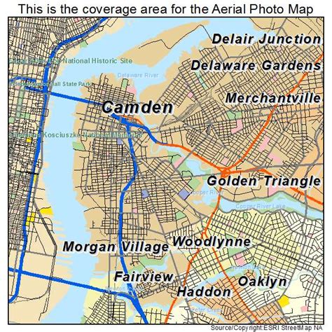 Camden County Map Nj Cities And Towns Map