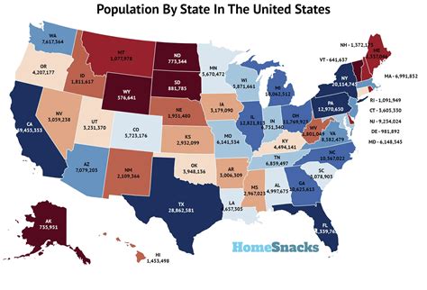 Biggest States By Population In The United States 2024 Homesnacks