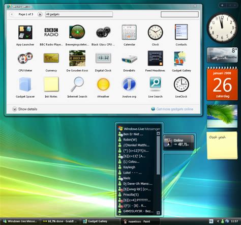 Vista Desktop Sidebar For Xp Megaleechernet