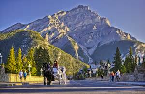 Banff Alberta Canada Activities And Transportation Services