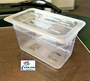 A good set of dry food storage containers will keep your ingredients fresh longer and your cupboards and counters organized and tidy. NEW 6 Pack Commercial Clear Plastic Food Storage ...